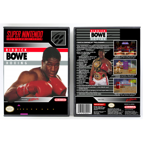 Riddick Bowe Boxing